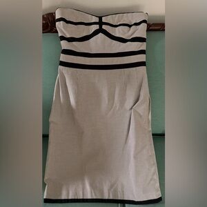 Abaete - Anthropologie Strapless Seersucker Dress